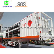 11-Tube Jumbo CNG Цилиндрическая трубка для перевозки контейнеров